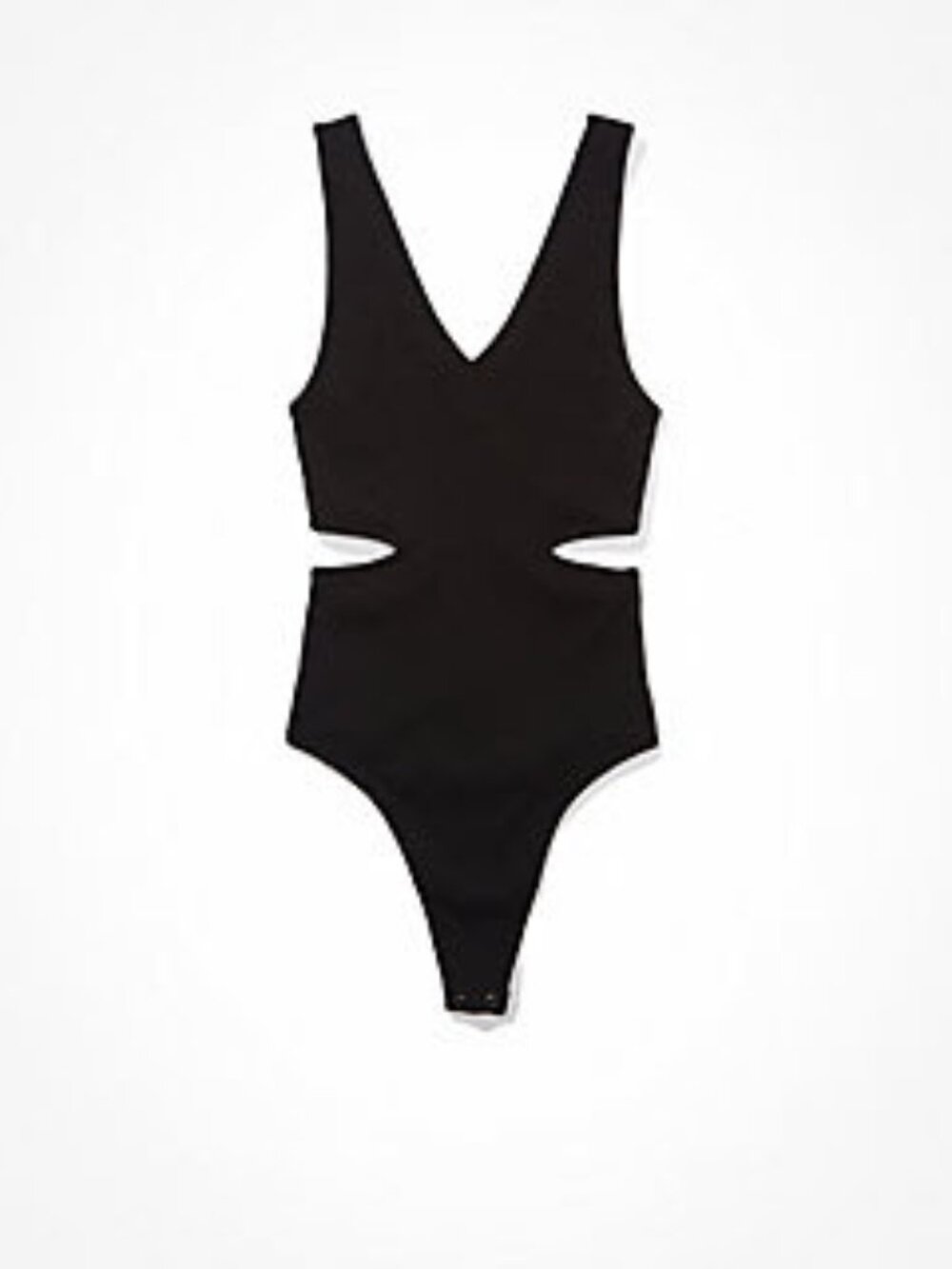 Black Cutout Bodysuit || American Eagle